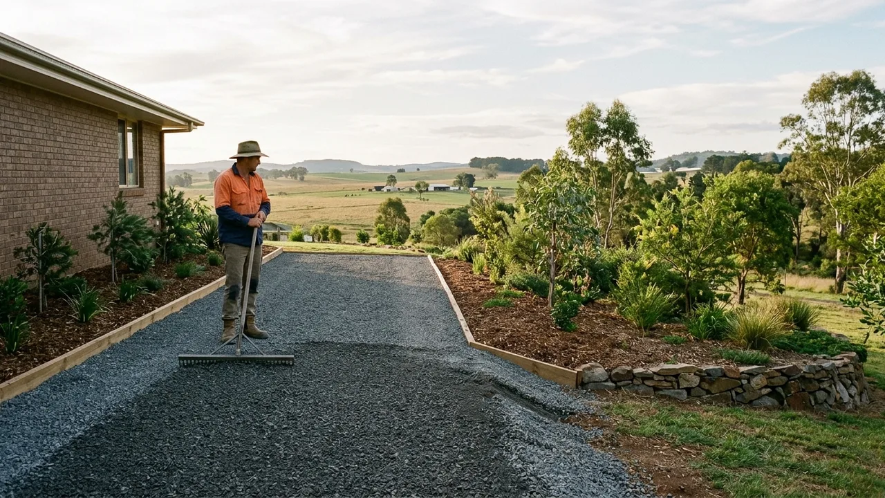 Rural Earthworks in Crows Nest