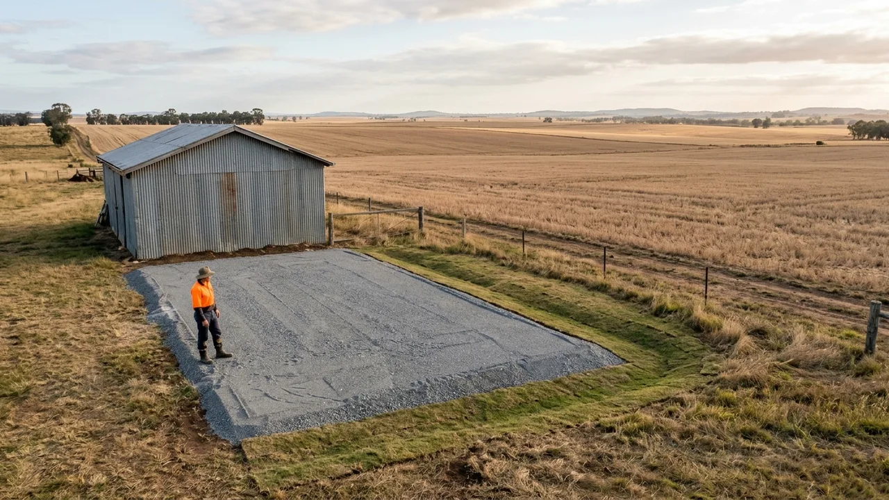 Rural Earthworks in Maclagan