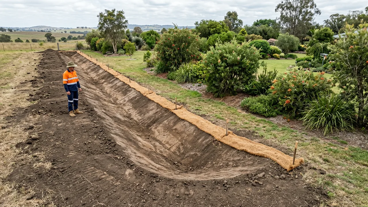 Drainage Excavation in the Darling Downs