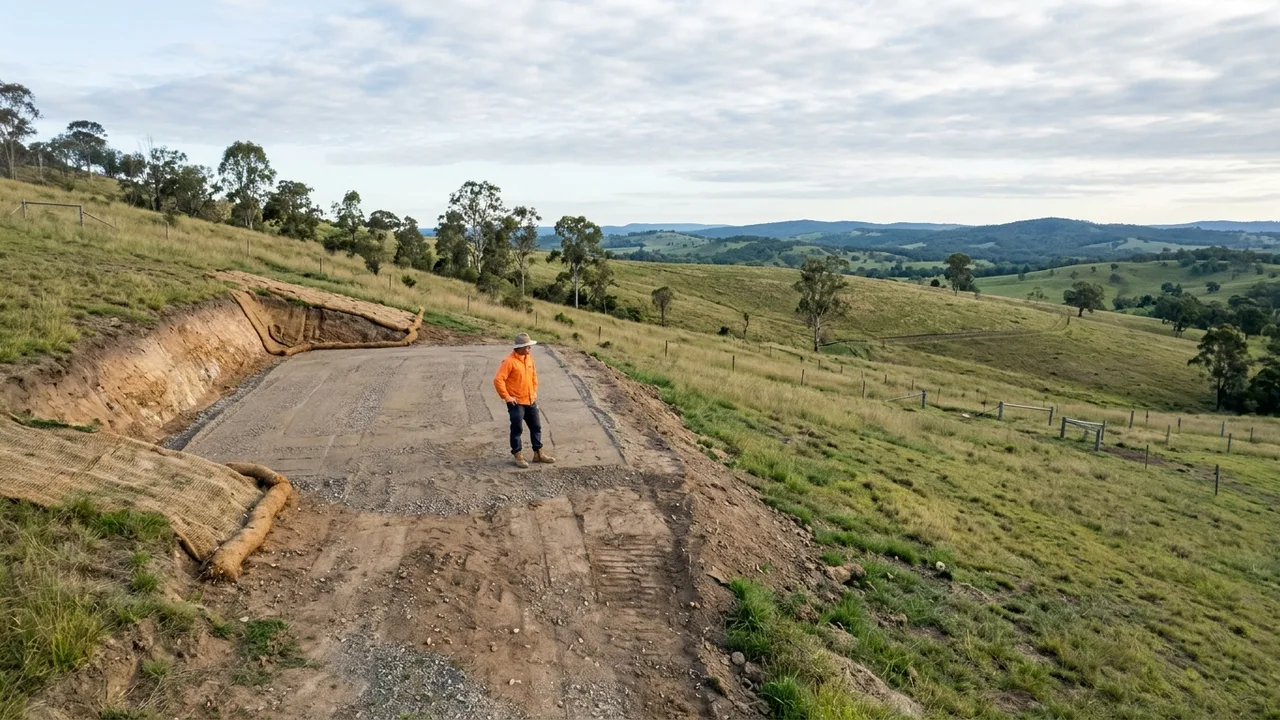 House Pad Preparation in Darling Downs